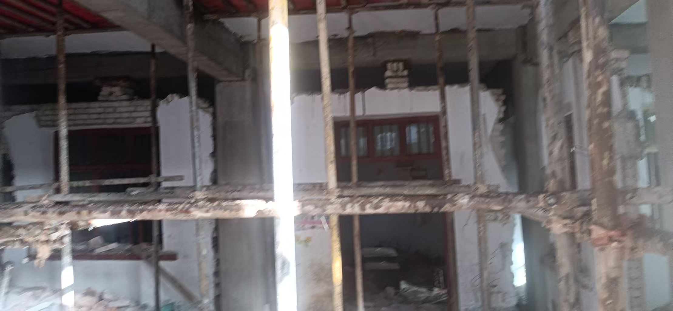 萍乡市房屋改框架危房加固 - 方案